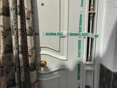 La vivienda del matrimonio precintada este sábado por la Guardia Civil