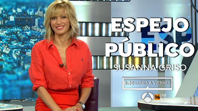 Susana Griso, en la imagen de su regreso a las mañanas de Antena 3