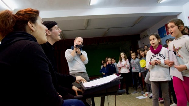 El centro educativo ha encontrado en la música una herramienta educativa de gran utilidad