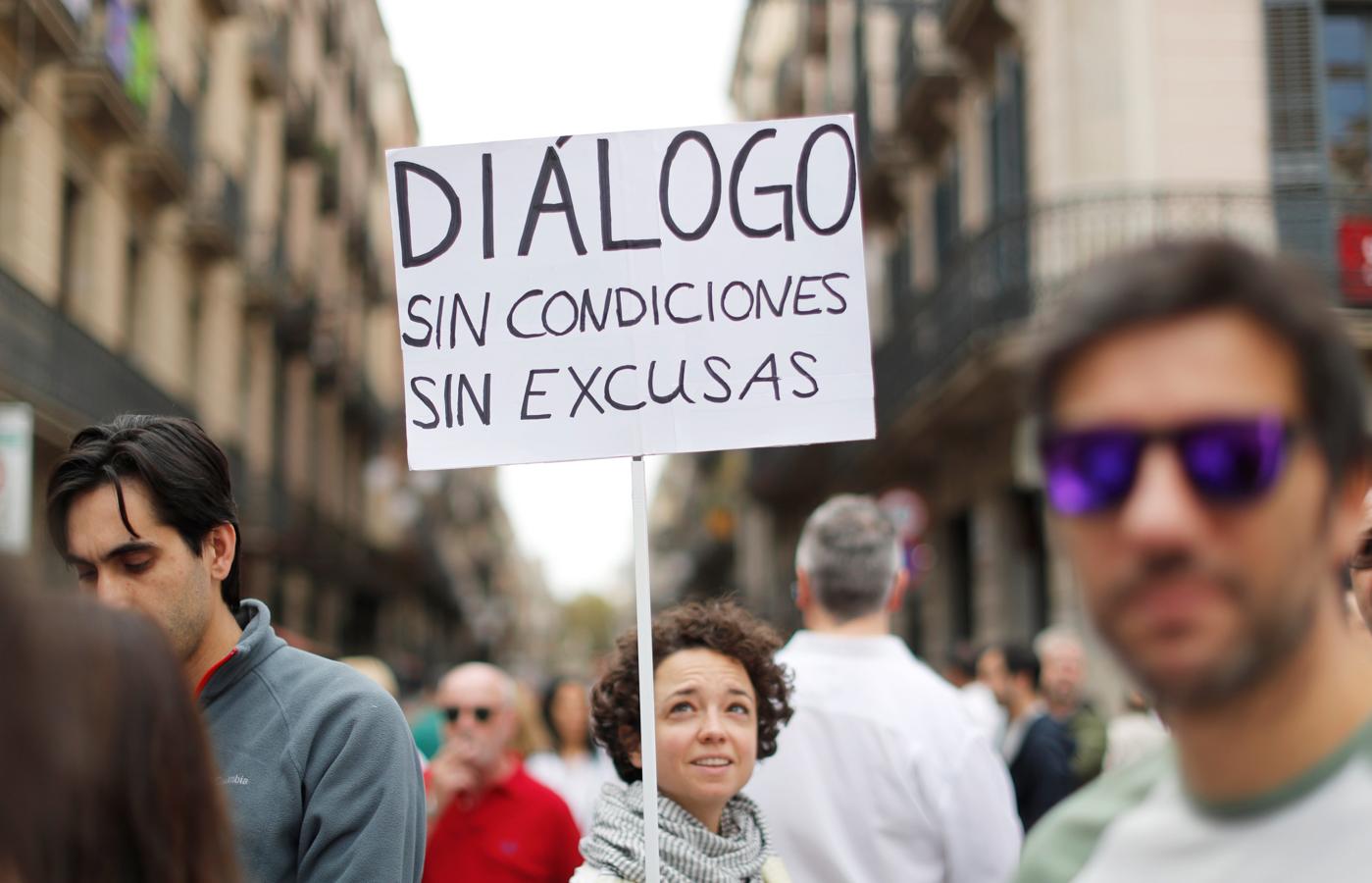 En Imágenes Las Manifestaciones A Favor De La Unidad De España