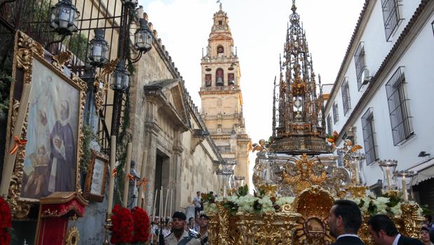 Procesión del Corpus con la Custodia de Arfe