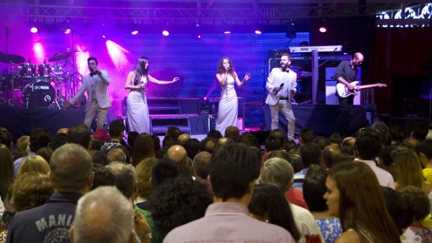 Un concierto en la Feria de Lucena de una edición anterior