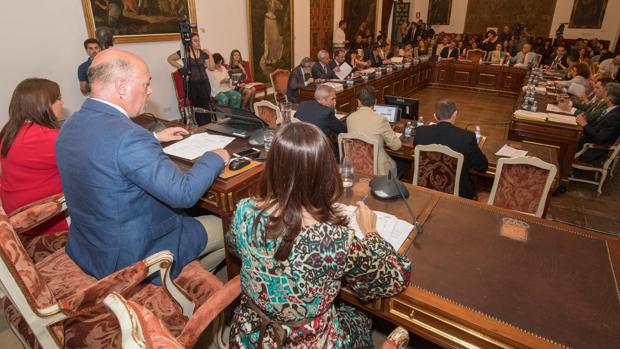 Imagen de un Pleno de la Diputación de Córdoba