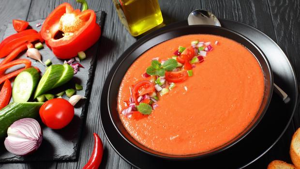Los efectos antitumorales son mayores cuando el gazpacho es fresco.
