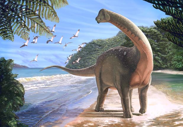 El dinosaurio Mansourasaurus shahinae