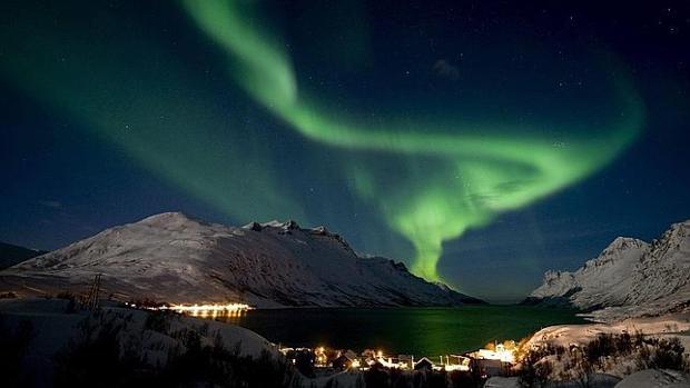 Aurora boreal en Tromsoe