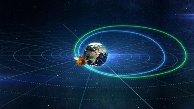 La sonda espacial fue enviada la pasada semana de camino a la Luna