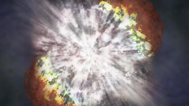 Explosión de una supernova