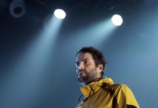 Liam Gallagher durante un concierto en Barcelona