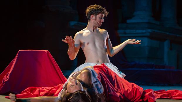 Raúl Arévalo, en una escena de «Nerón»