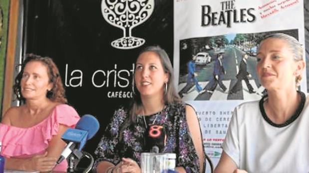 Acto de presentación del concierto de 'The Beatles' en El Puerto