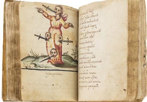 Libro manuscrito del siglo XVII que también sale a subasta