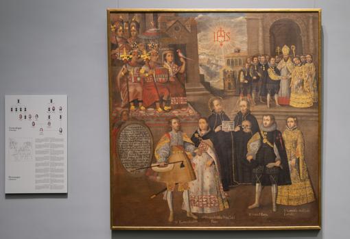 «Matrimonios de Martín de Loyola con Beatriz Ñusta y de Juan de Borja con Lorenza Ñusta de Loyola»