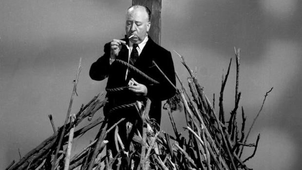 Hitchcock, genio y figura hasta en la hoguera