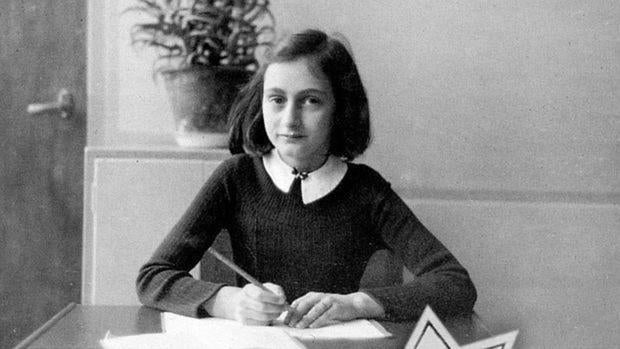 Retrato de Anna Frank