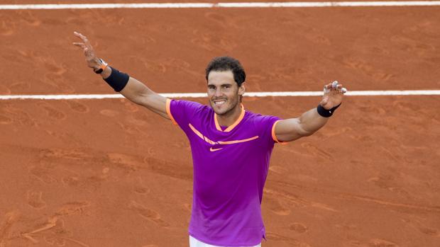 Nadal, triunfante en Madrid