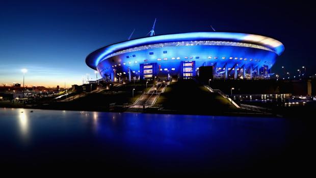 Estadio de San Petersburgo, sede del Mundial 2018 de Rusia