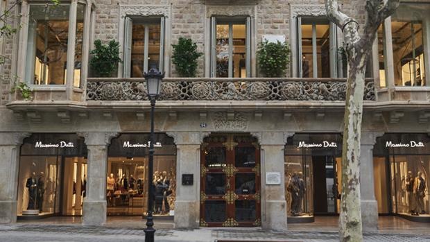 Imagen de la nueva tienda de Massimo Dutti