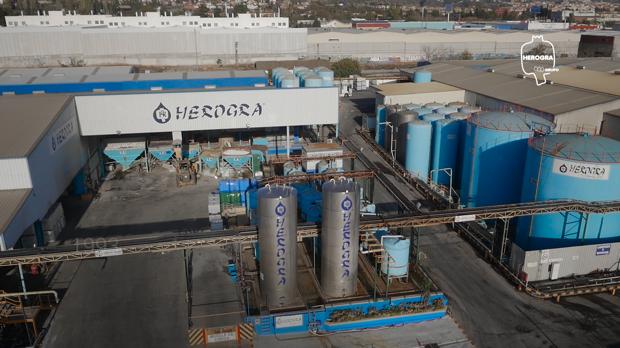 Instalaciones centrales de Herogra en Albolote