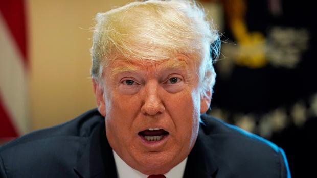 Donald Trump, presidente de EE.UU., en un reciente acto
