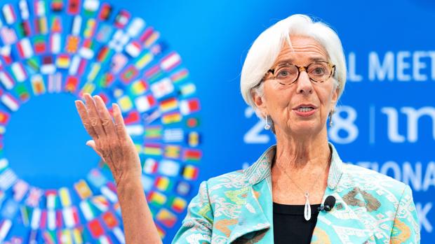 La directora del FMI, Christine Lagarde