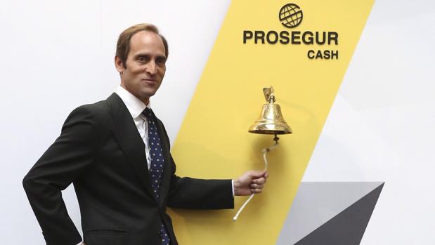 El consejero delegado de Prosegur Cash, Christian Gut Revoredo,
