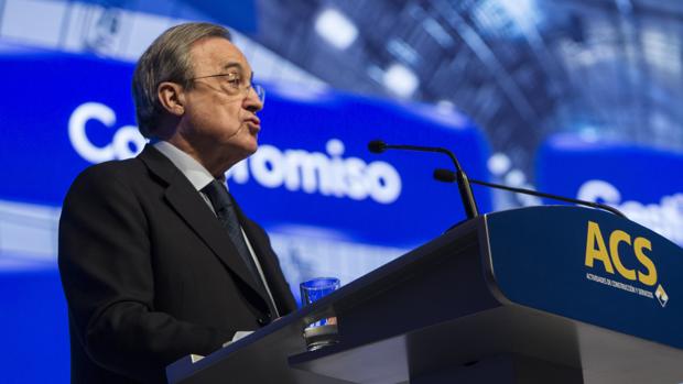 Florentino Pérez, presidente de ACS