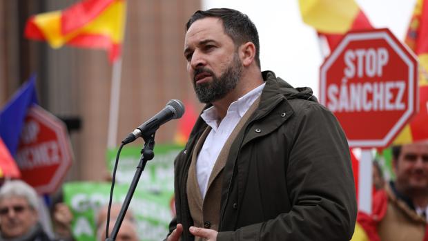 Santiago Abascal, líder de Vox