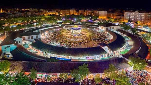 Vista aérea del recinto ferial de Albacete