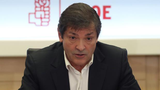 Javier Fernández, presidente de la gestora del PSOE