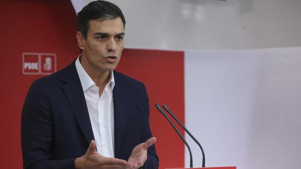 Pedro Sánchez, secretario general del PSOE