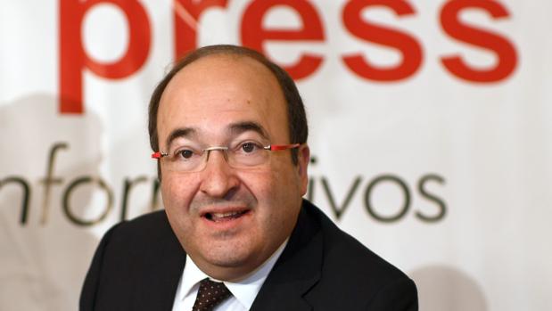 El líder del PSCE, Miquel Iceta