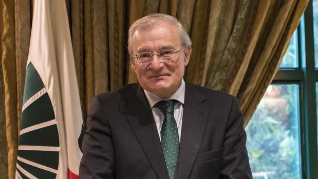 Manuel Azuaga, presidente de Unicaja Banco