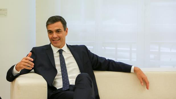 Pedro Sánchez esta semana en La Moncloa