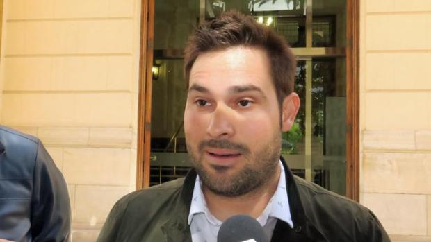 El portavoz de Compromís en la Diputación de Alicante, Gerard Fullana