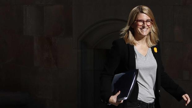 La consejera de la Presidencia y portavoz del Govern, Elsa Artadi