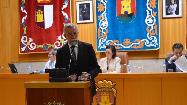 Jaime Ramos, durante el Debate sobre el Estado de la Ciudad