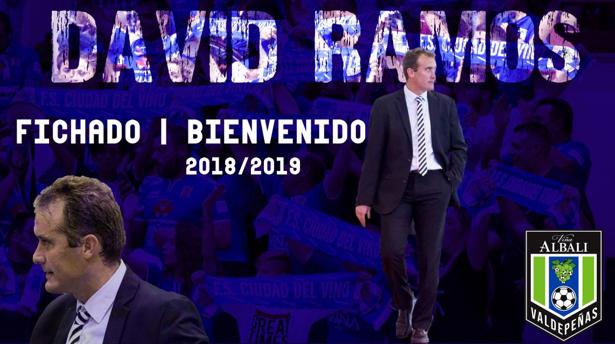 David Ramos entrenó al Puertollano FS mientras este estuvo en Primera División