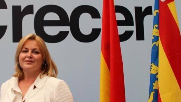 La presidenta del PP en Alfaz del Pi, Maite Huerta