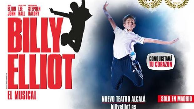 Cartel del musical Billy Elliot en Madrid