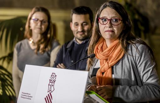 Imagen de Mónica Oltra tomada este lunes