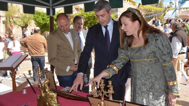 El presidente de la Diputación, Álvaro Gutiérrez, y la alcaldesa, Silvia Díaz, en la edición del año pasado