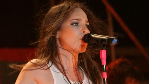 Belinda, durante un concierto en Nicaragua.
