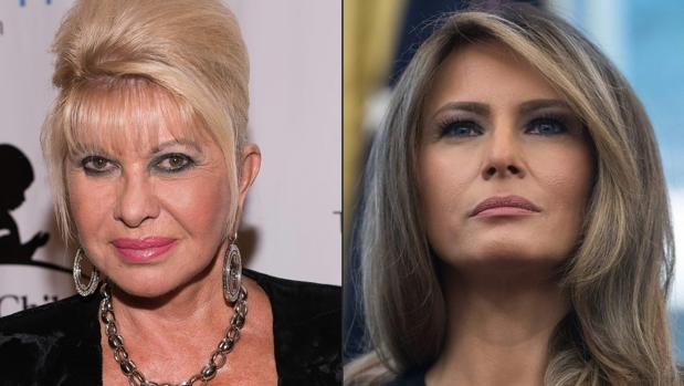 Ivana y Melania Trump