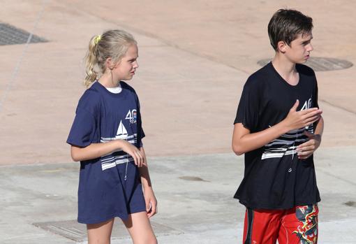 Pablo Nicolas e Irene Urdangarin