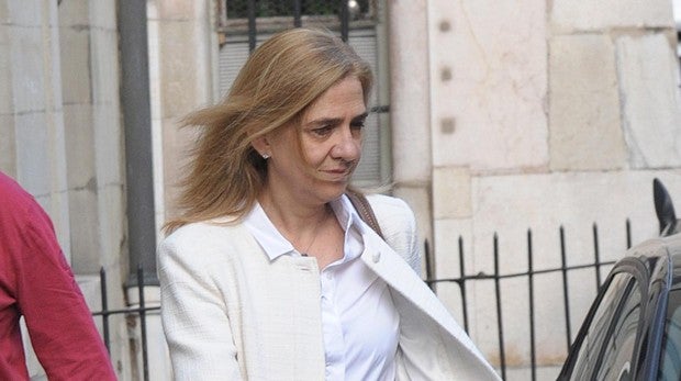 La Infanta Doña Cristina en Génova en junio de este año