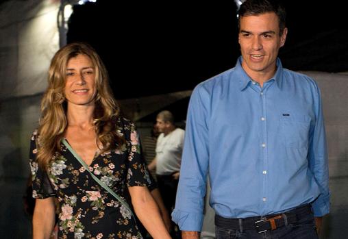 Pedro Sánchez yBegoña Gómez