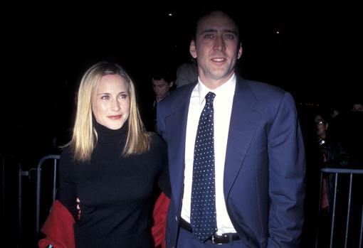 Junto a Patricia Arquette