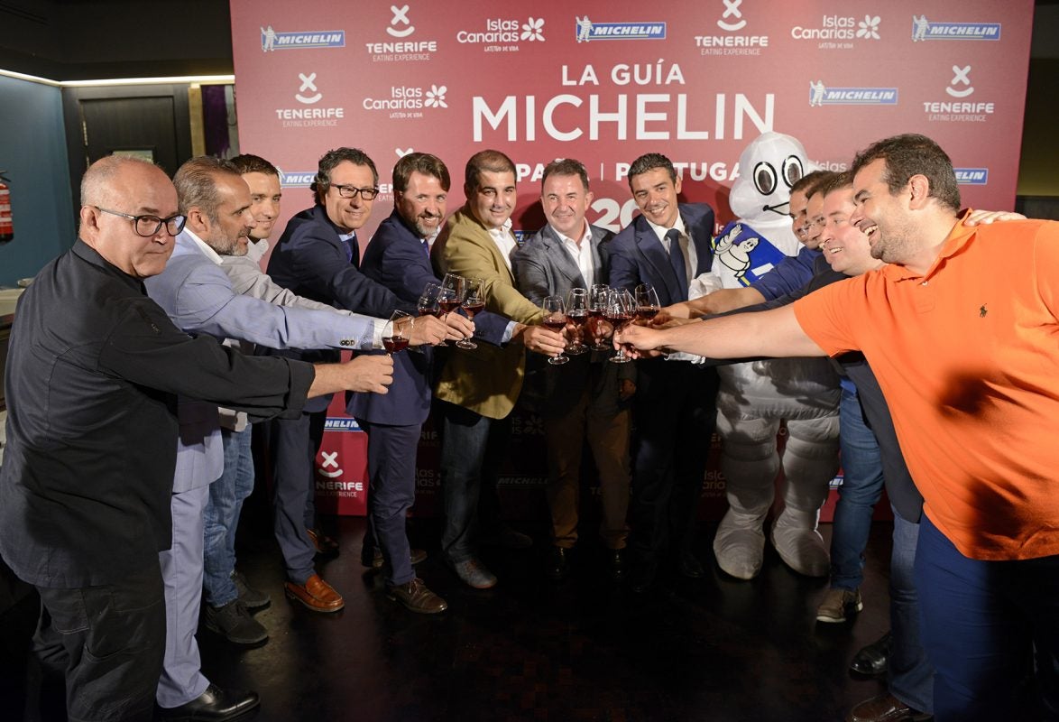 Presentación de la Guía Michelin 2018 en Tenerife. | G.C. 