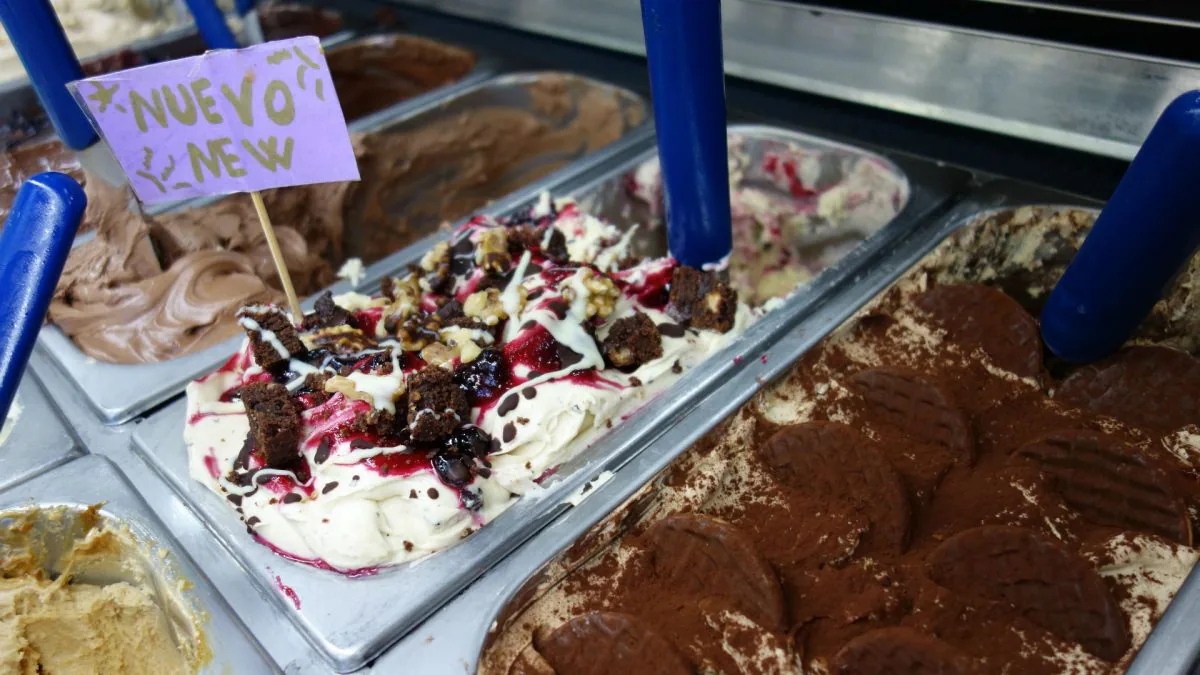 El helado de brownie es una de las novedades de Pazza Mina